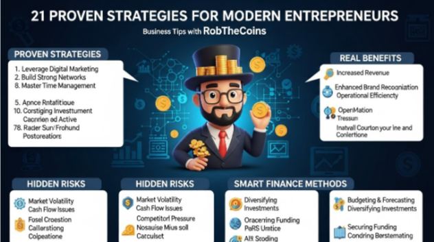 business tips robthecoins